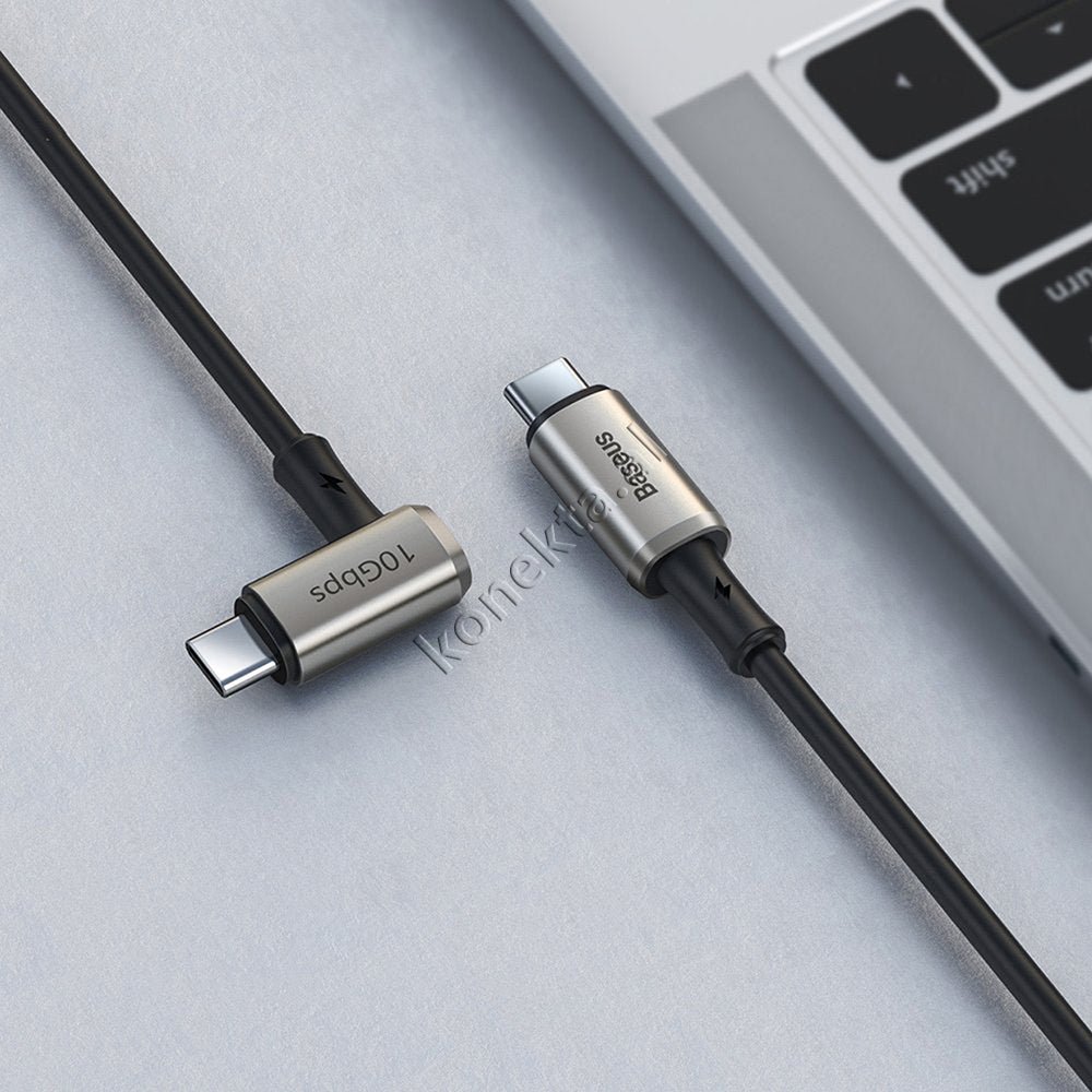 Baseus USB Cable, 1.5m, Type-C to Type-C, 100W Fast Charge - Thumbnail 10