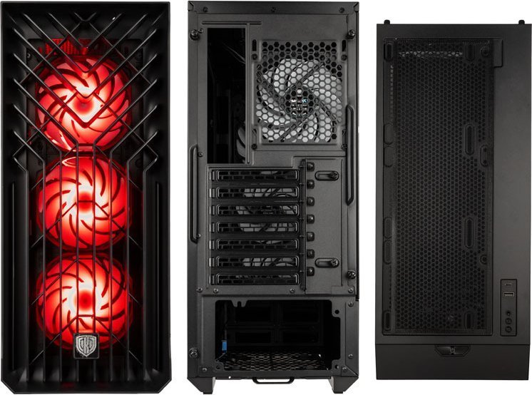 Kolink Unity Cascade ARGB Case, Midi Tower - Thumbnail 3