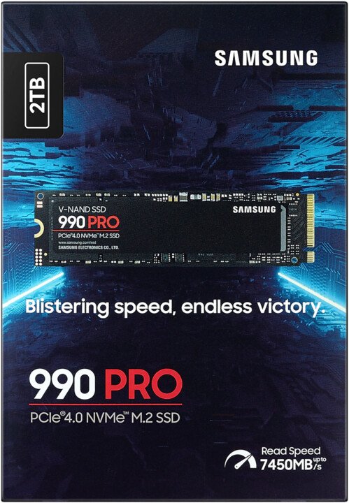 Samsung SSD 990 PRO Disk, M.2 - 2TB - Thumbnail 5