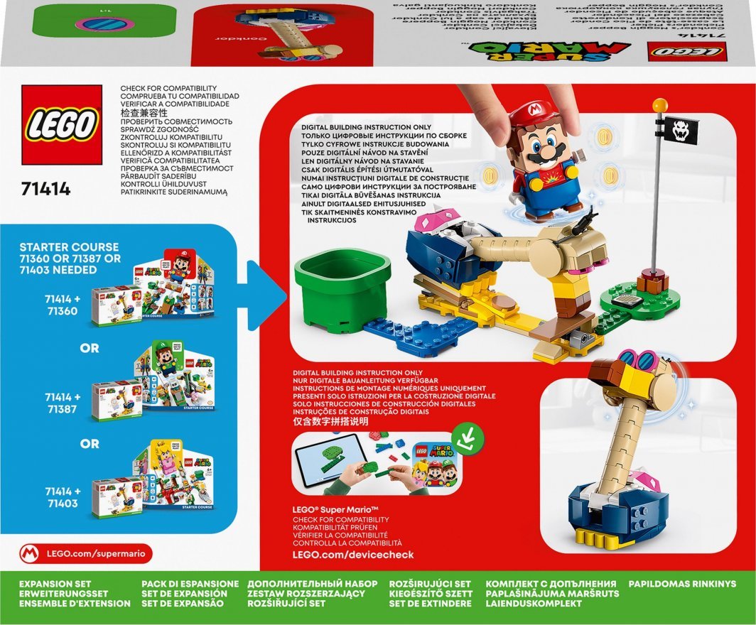 LEGO Super Mario 71414 Pecking Conkdor Set zgjerimi, 130 pjesë - Thumbnail 9