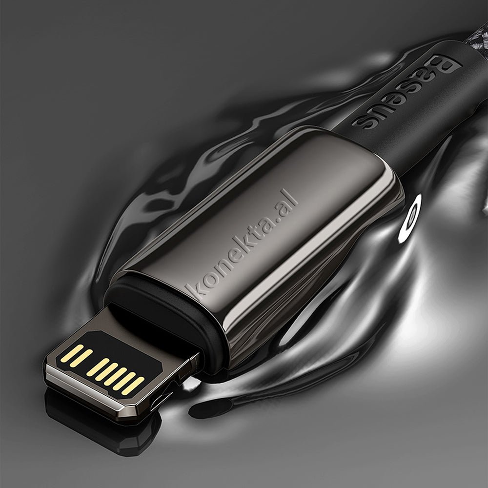 Baseus Fast Charge Cable, Type-C to Lightning, 20W, 1m, Black - Thumbnail 8