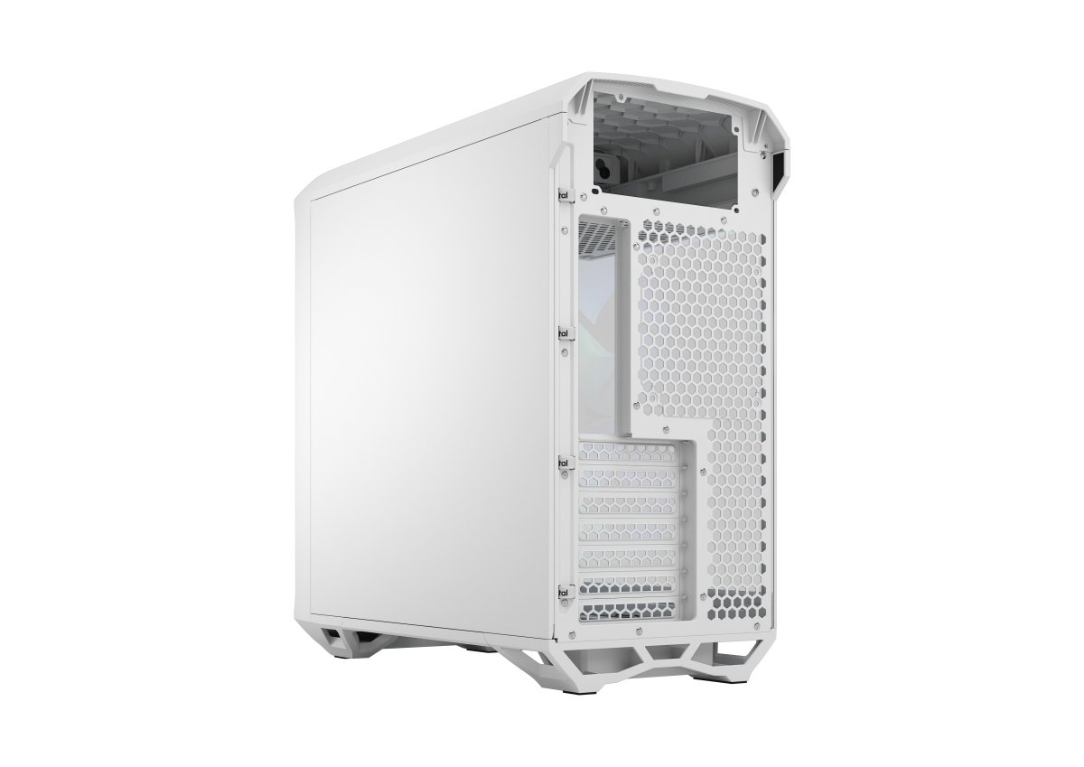 Fractal Design Torrent Compact RGB Case, Mini Tower, White - Thumbnail 5