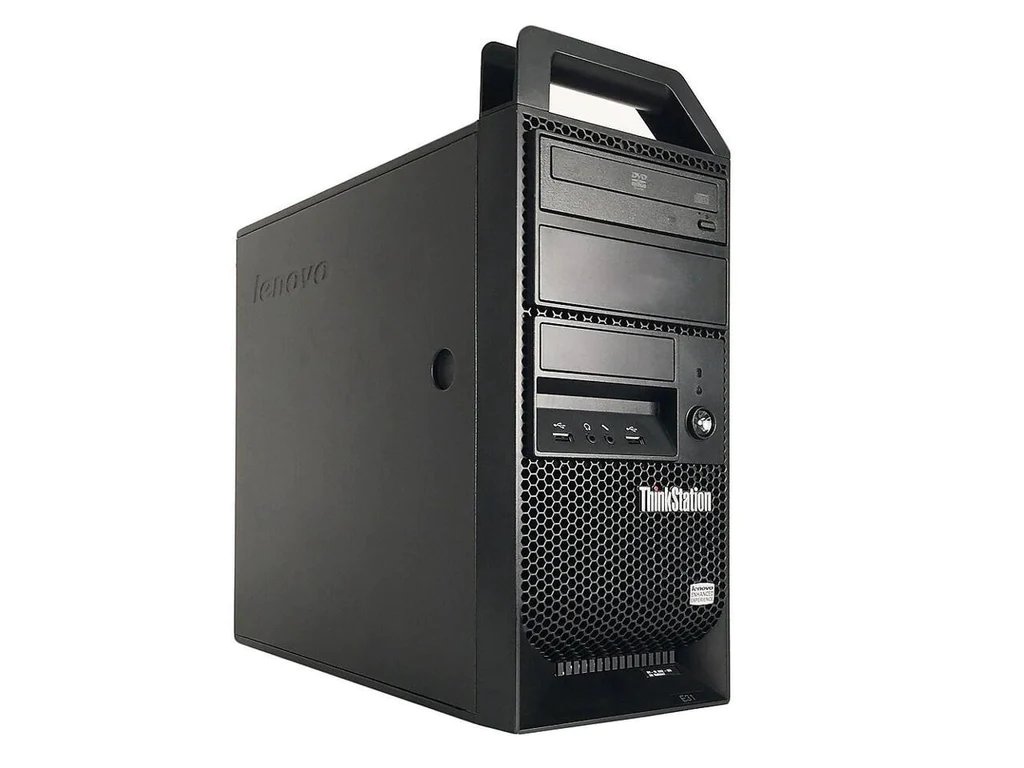 Lenovo Thinkstation E31 Desktop, Intel i5-3550, 16GB RAM, 256GB SSD, Used - Image 1