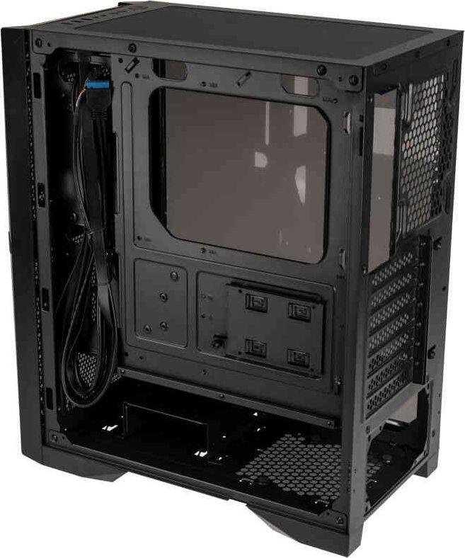 Raijintek Silenos MS Case, Black, Midi Tower - Thumbnail 2
