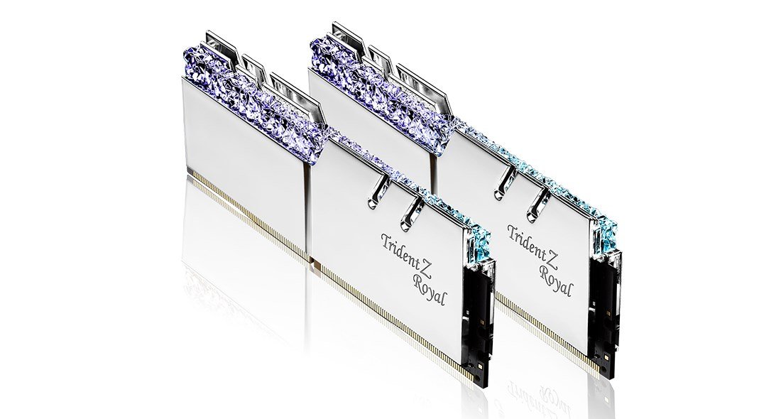 G.Skill Trident Z Royal F4-4400C19D-32GTRS RAM 32 GB (2 x 16 GB) DDR4 4400 MHz - Thumbnail 4