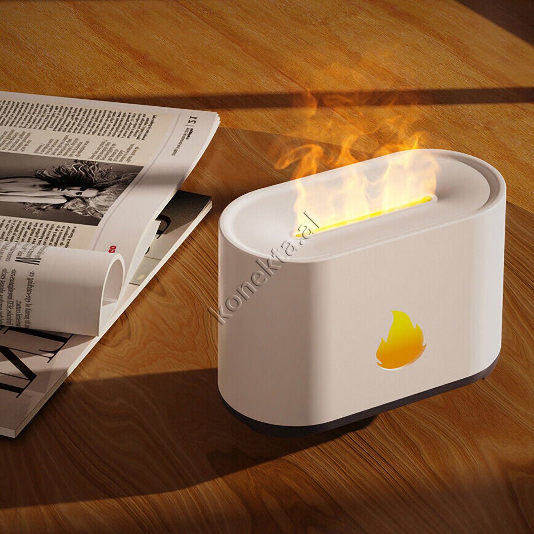 tjetertjeter Flake Air Humidifier, Black / White - Thumbnail 7