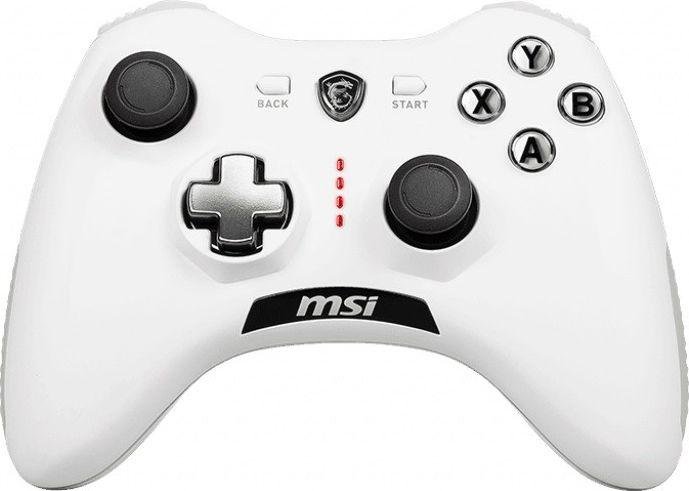 MSI Force GC20 V2 Controller, Wired, White - Image 1