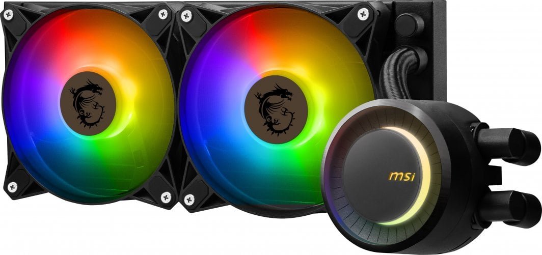 MSI MAG CoreLiquid E240 Water Cooler, 240mm, ARGB, Black - Thumbnail 5