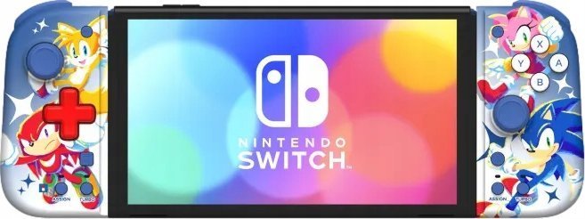 Nintendo Split Compact Controller, Wireless, Blue - Image 1