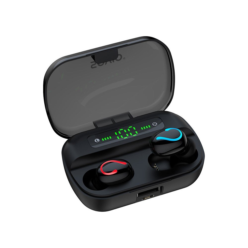 Savio TWS-06 Headphones, Wireless, Black - Thumbnail 4
