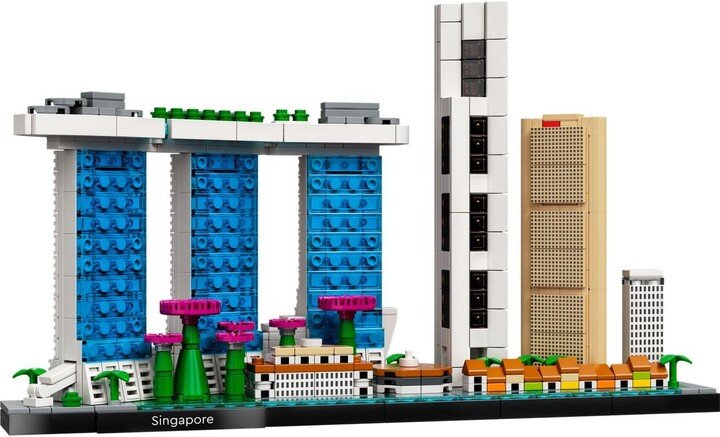 LEGO Architecture 21057 Singapore Set, 827 Pieces - Thumbnail 2
