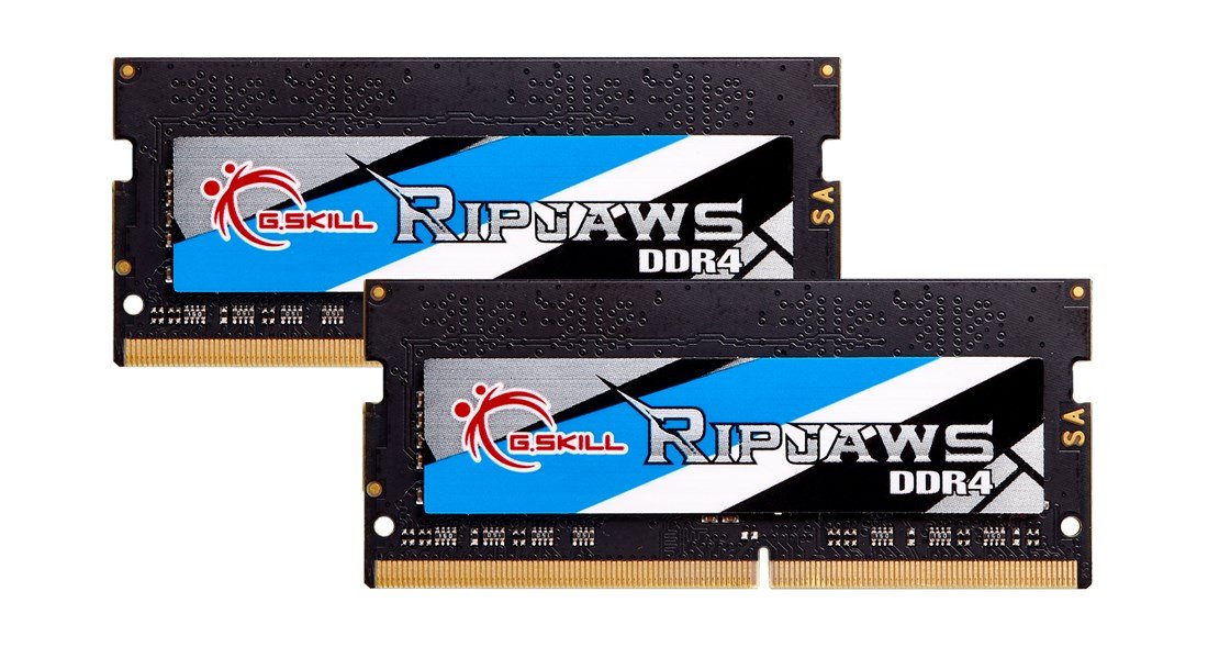 G.Skill Ripjaws SODIMM Memory, 32GB, DDR4, 3200MHz, CL22, Black - Image 1