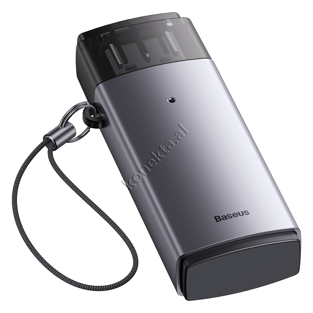 Baseus USB Adapter, Gray - Thumbnail 3