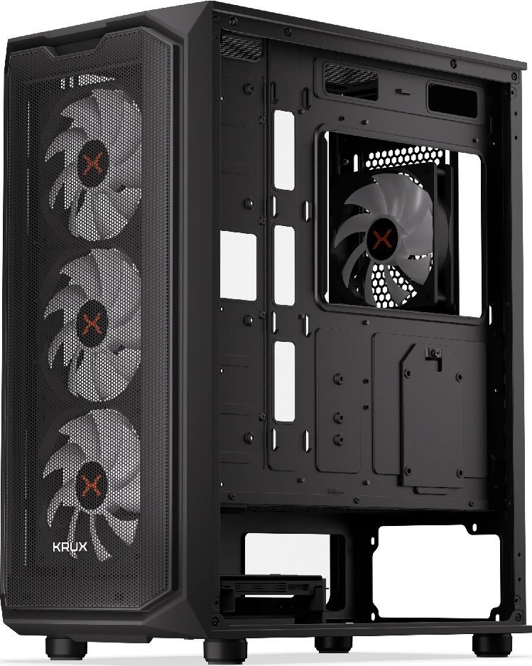 Krux Orona ARGB Case, Midi Tower - Thumbnail 5