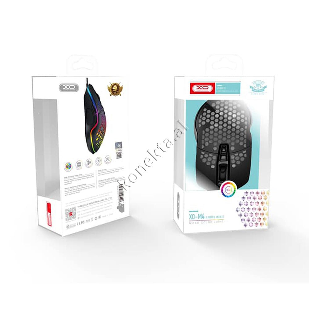 XO M4 Mouse, Black, Gaming, LED Lighting - Thumbnail 2