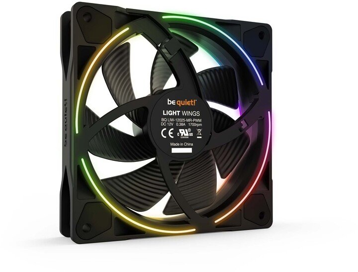 Be quiet! LIGHT WINGS Fan, 120mm - Image 1
