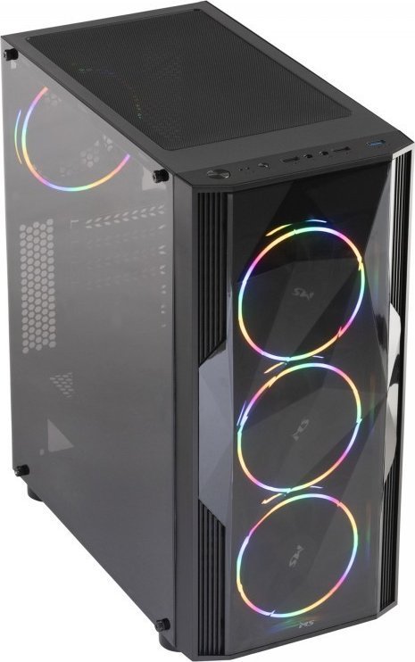 MS Fighter V315 RGB Case, Midi Tower - Thumbnail 2