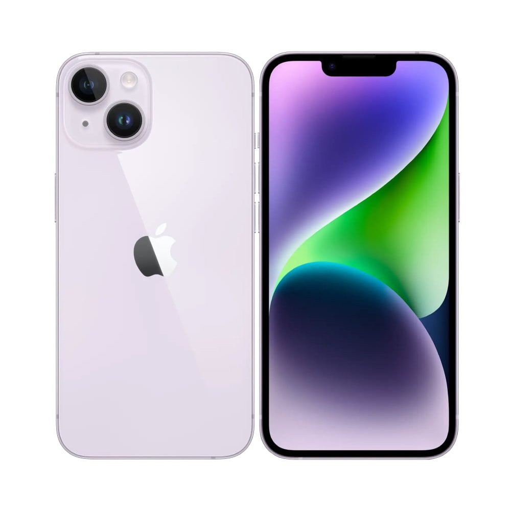 Apple iPhone 14, 256GB, Purple - Image 1