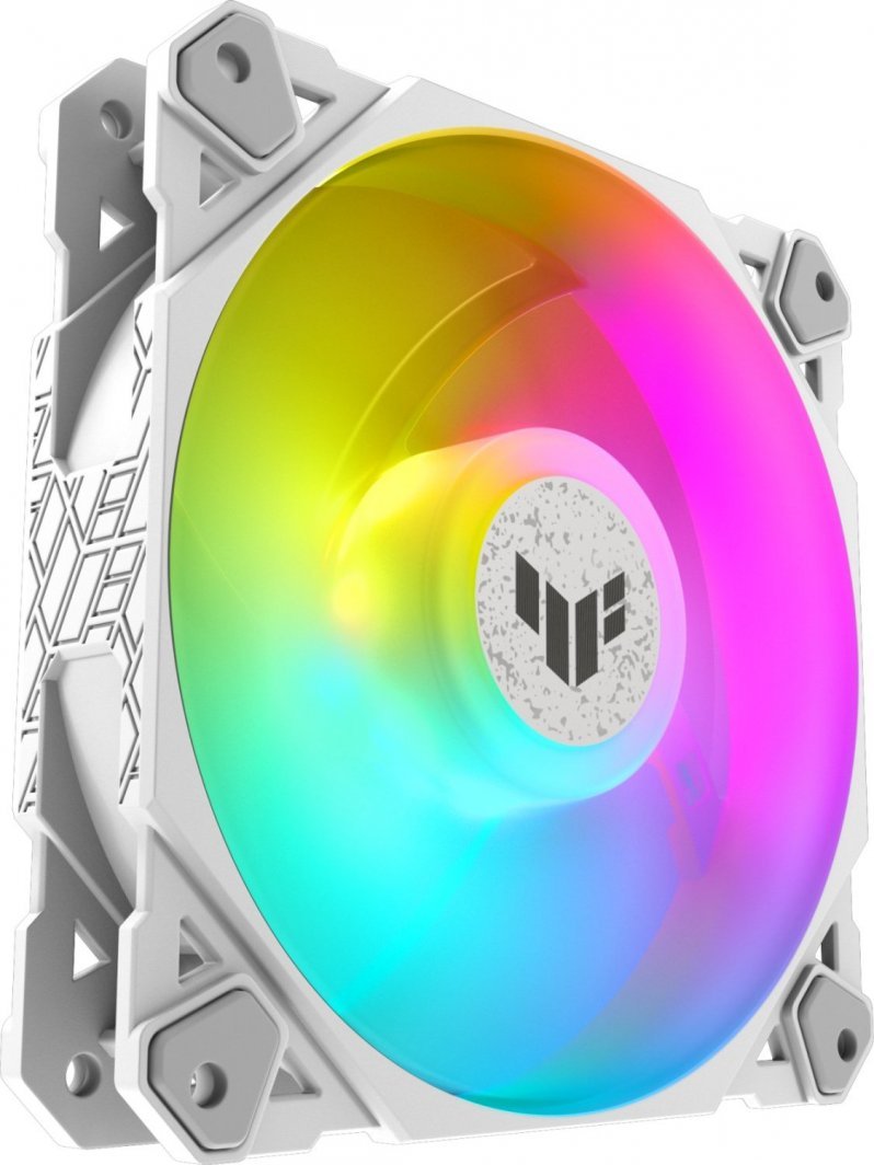 ASUS TUF Gaming TF120 ARGB Fan, 3 Pieces, White - Thumbnail 5