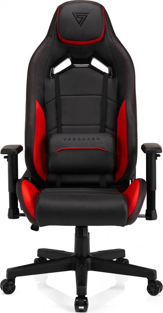 SENSE7 Vanguard Chair, Black/Red - Thumbnail 2
