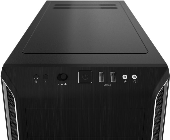 Be quiet! Pure Base 600 Case, Black / Silver - Thumbnail 3