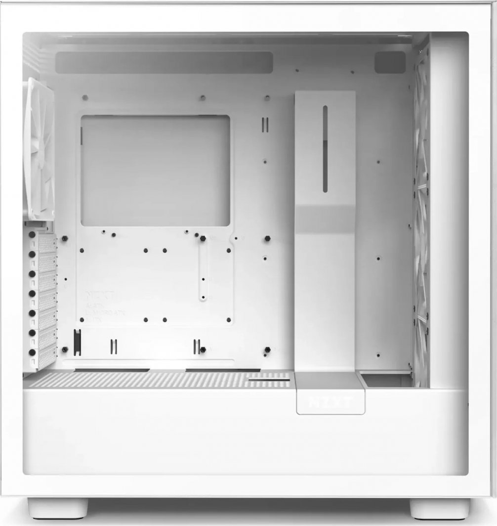 NZXT H7 Elite Case, White - Thumbnail 4
