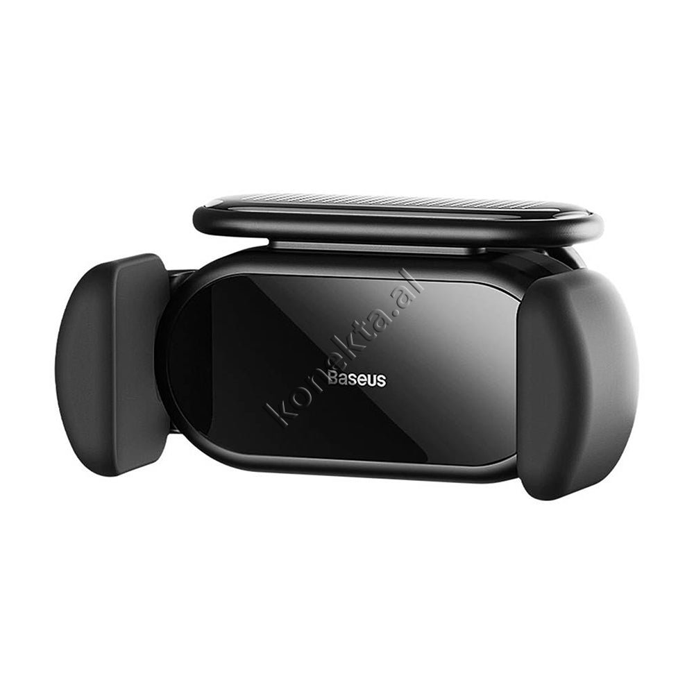 Baseus Car Phone Holder with Sensor Grip and Solar Panel - Thumbnail 4