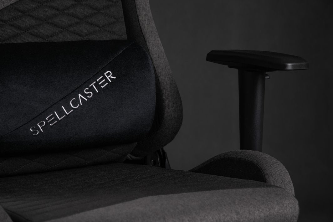 SENSE7 Spellcaster Senshi Edition Gaming Chair, XL, Grey - Thumbnail 9