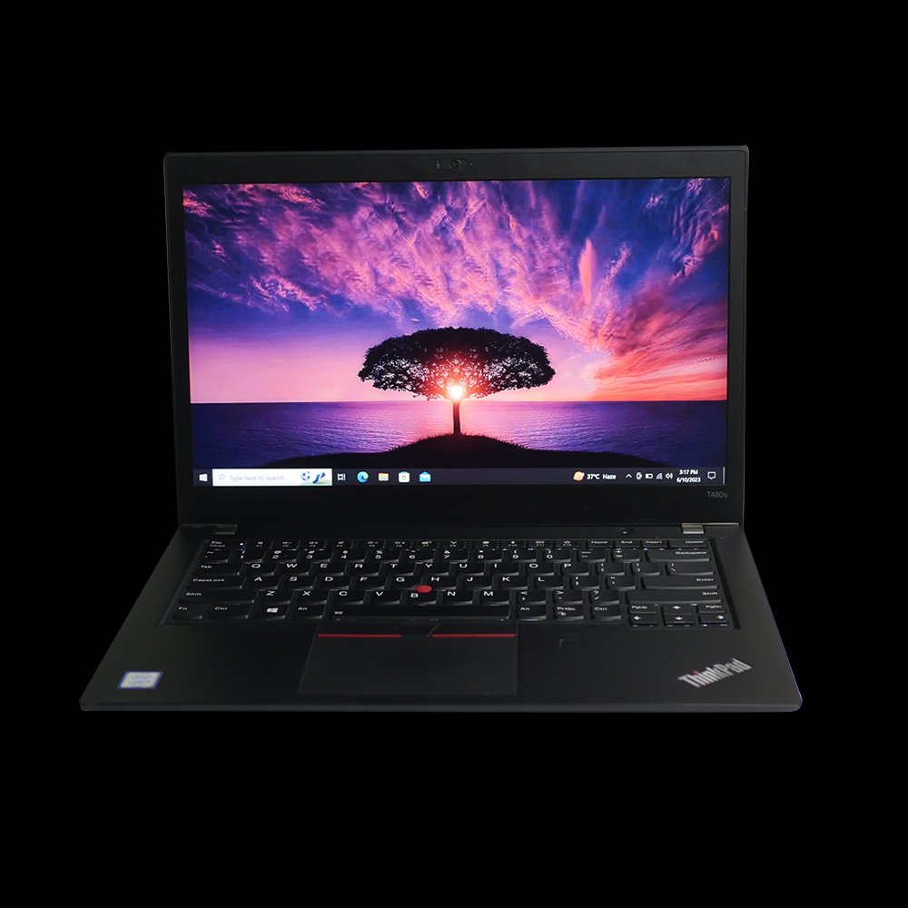 Lenovo ThinkPad T480S Laptop, 14.1" Full HD, Core i5-8250U, 16GB RAM, 256GB SSD, Pre-owned - Image 1