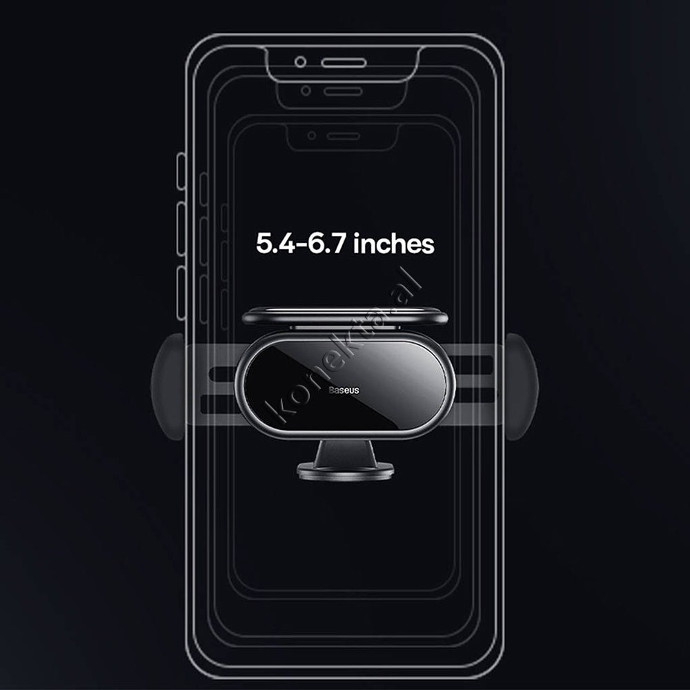 Baseus Car Phone Holder with Sensor Grip and Solar Panel - Thumbnail 14