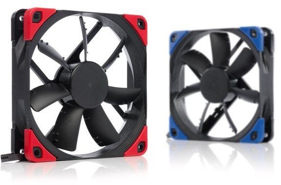 Noctua NF-S12A PWM Fan, Chromax Black Swap - Thumbnail 4