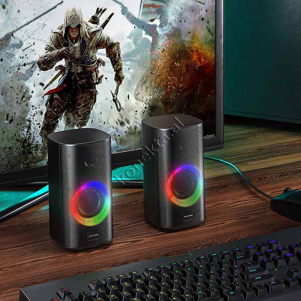 REMAX WK Bluetooth Speaker with RGB Light - Thumbnail 5
