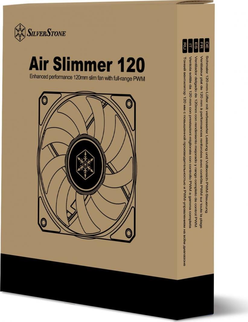 SilverStone Air Slimmer 120 Cooler, 120 mm - Thumbnail 9