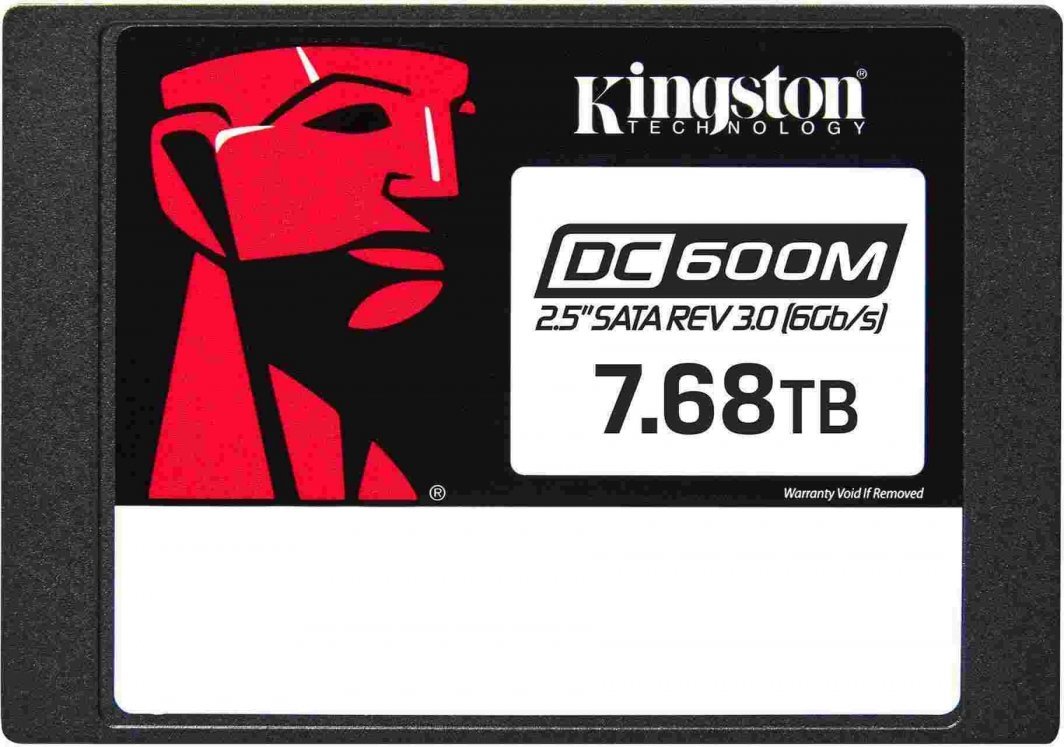 Kingston DC600M SSD, 7.68TB, 2.5" SATA III - Image 1