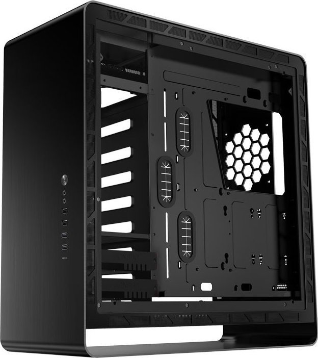 Jonsbo UMX6S TG Case, Black, Full Tower - Thumbnail 6