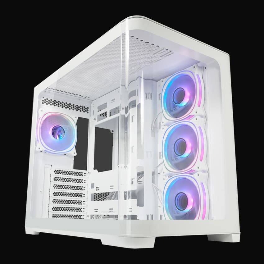 LC-POWER 32B Case, White - Image 1