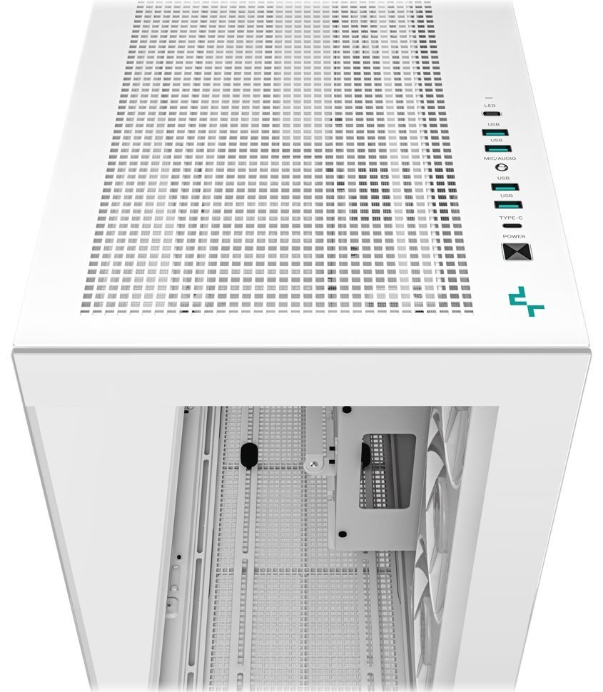 Deepcool CH780 Case, White - Thumbnail 7