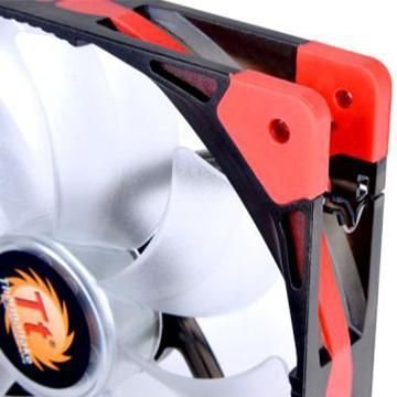 Thermaltake Luna 14 LED Cooler, 140 mm, Red - Thumbnail 4