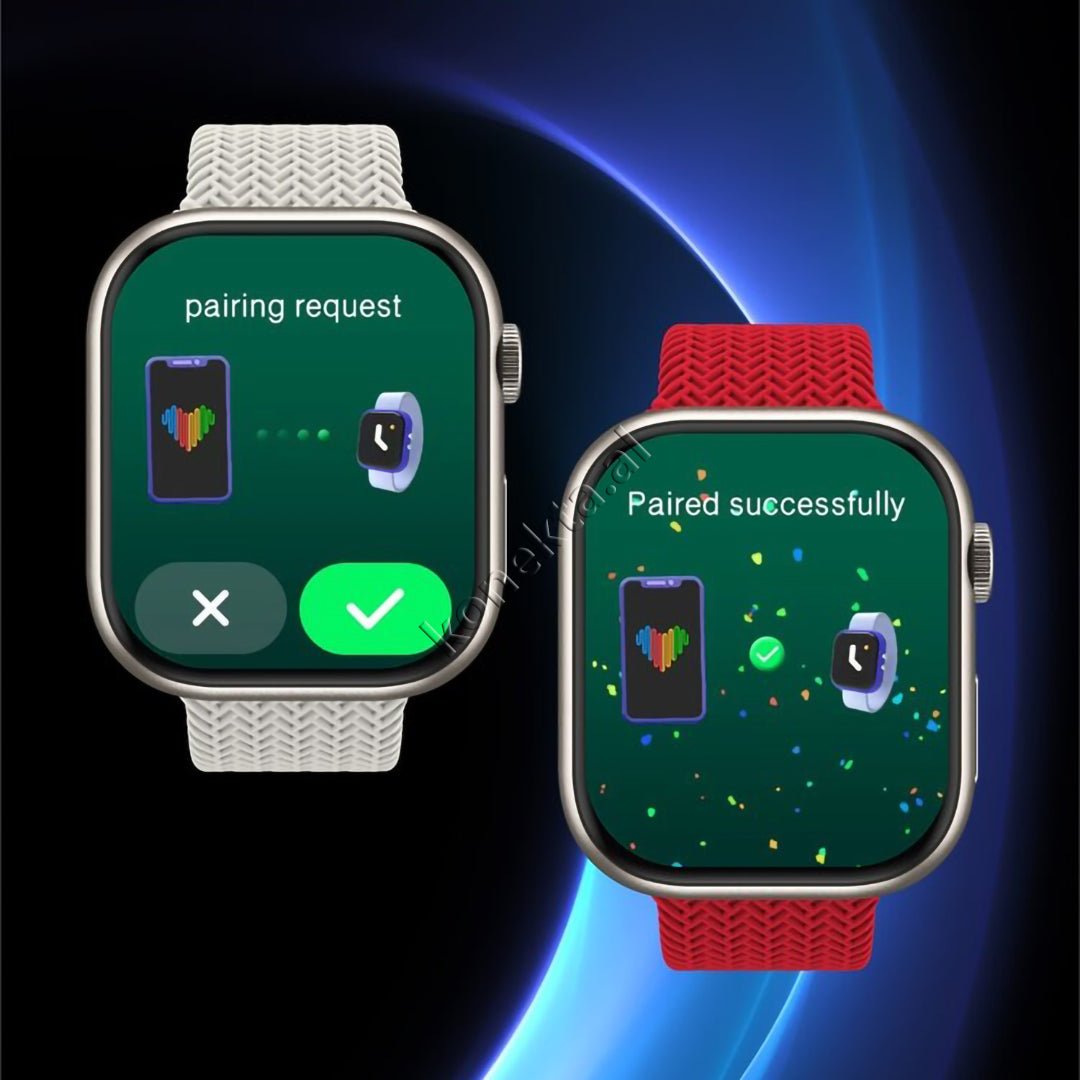 HOCO HK9 PRO+ Smartwatch, Black, 2.2 Inch - Thumbnail 6