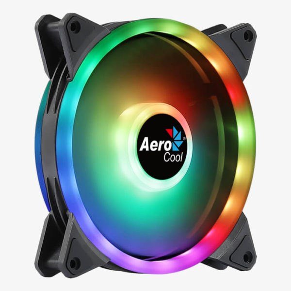 Aerocool PGS DUO 14 ARGB Fan, 14 cm, Black - Thumbnail 2