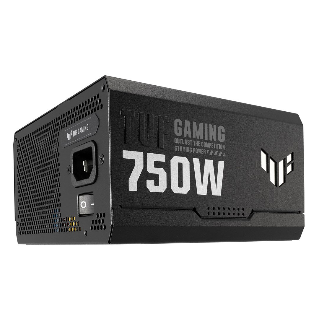 ASUS TUF Gaming Power Supply, 750W Gold, 20+4 pin ATX, Black - Thumbnail 3