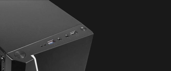 Aerocool Cylon Mini Case, Black, Mini Tower - Thumbnail 11