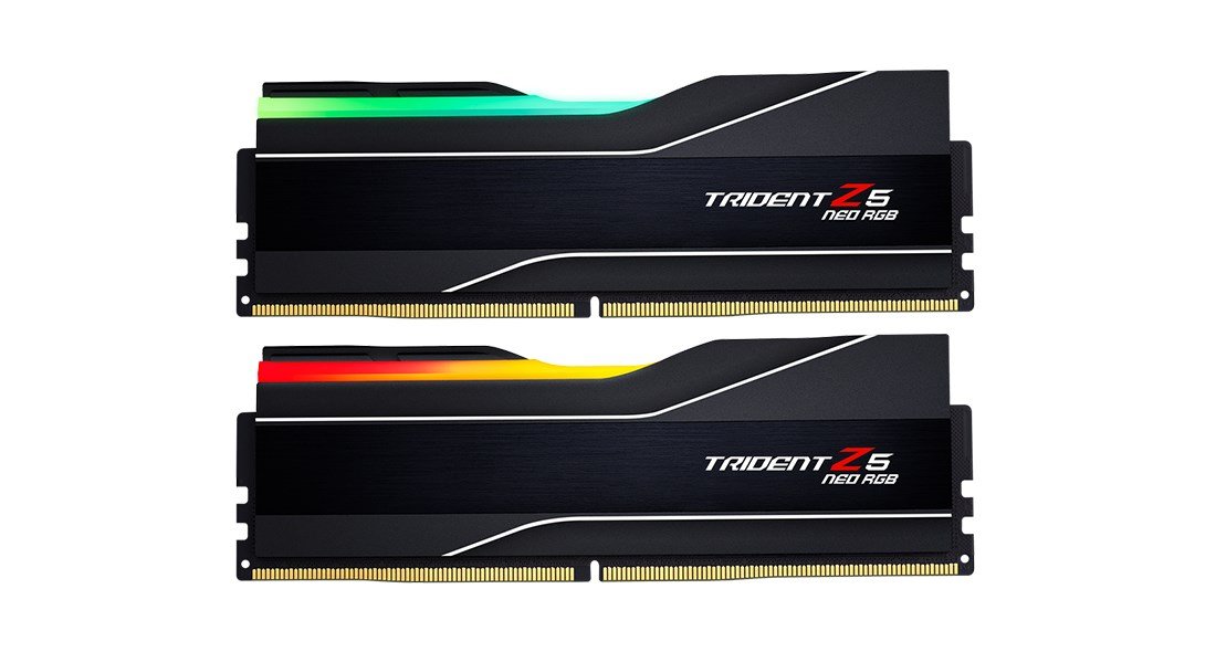 G.Skill Trident Z5 Neo RGB Memory 32 GB (2 x 16 GB) DDR5 6000 MHz - Thumbnail 3