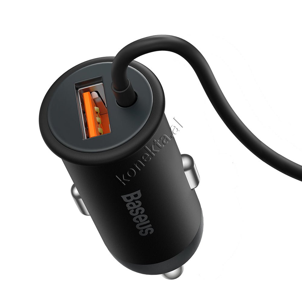 Baseus Mbajtese Celuari Per Makine Me Karikim Wireless Dhe Porte USB - Thumbnail 6