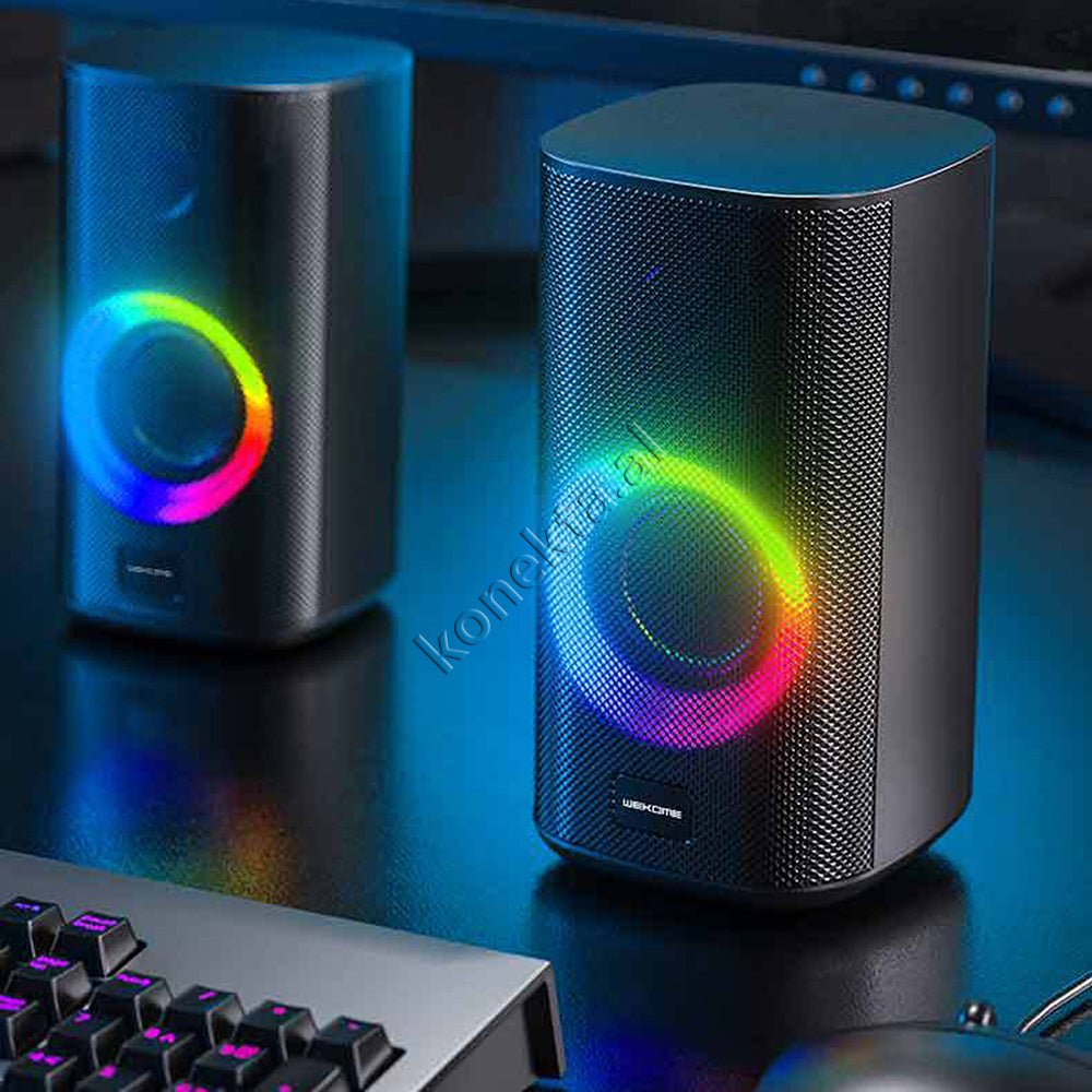 REMAX WK Bluetooth Speaker with RGB Light - Thumbnail 6