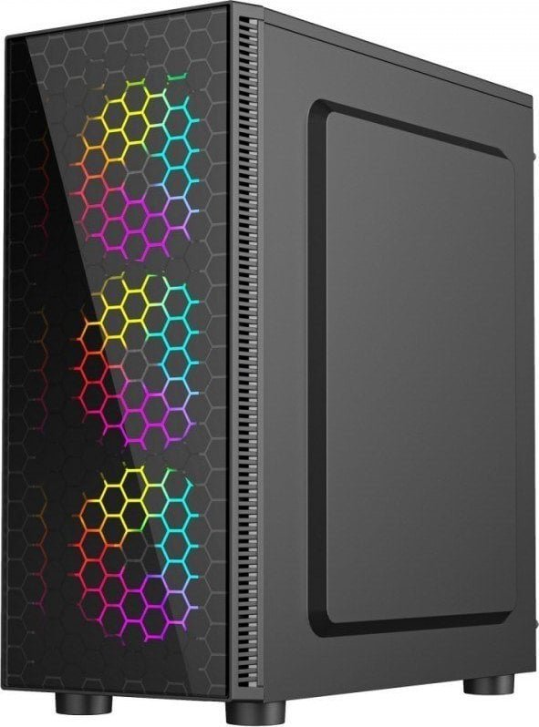 Gembird Fornax 500 Case, Midi Tower - Thumbnail 3