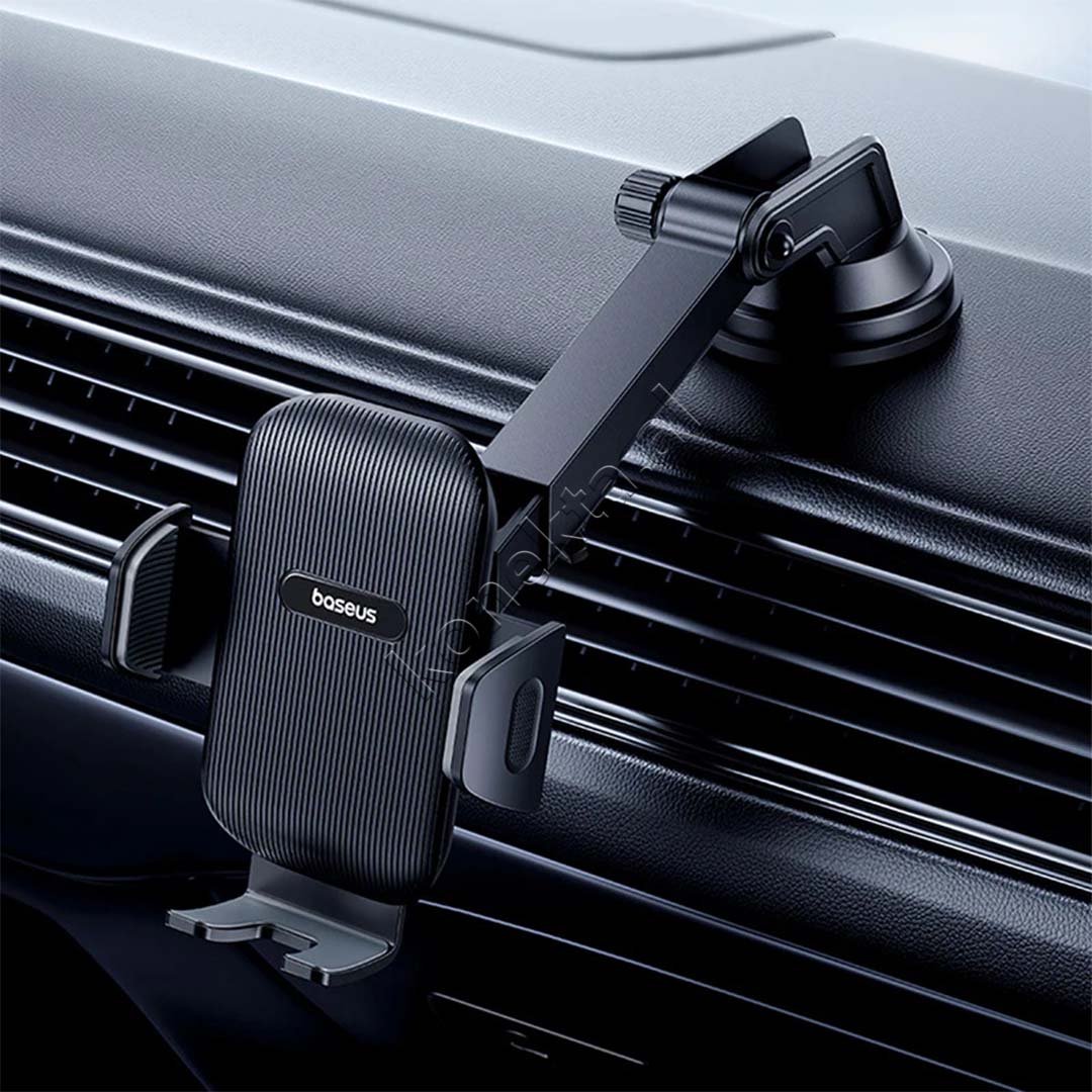 Baseus Car Phone Holder Vacuum - Thumbnail 6