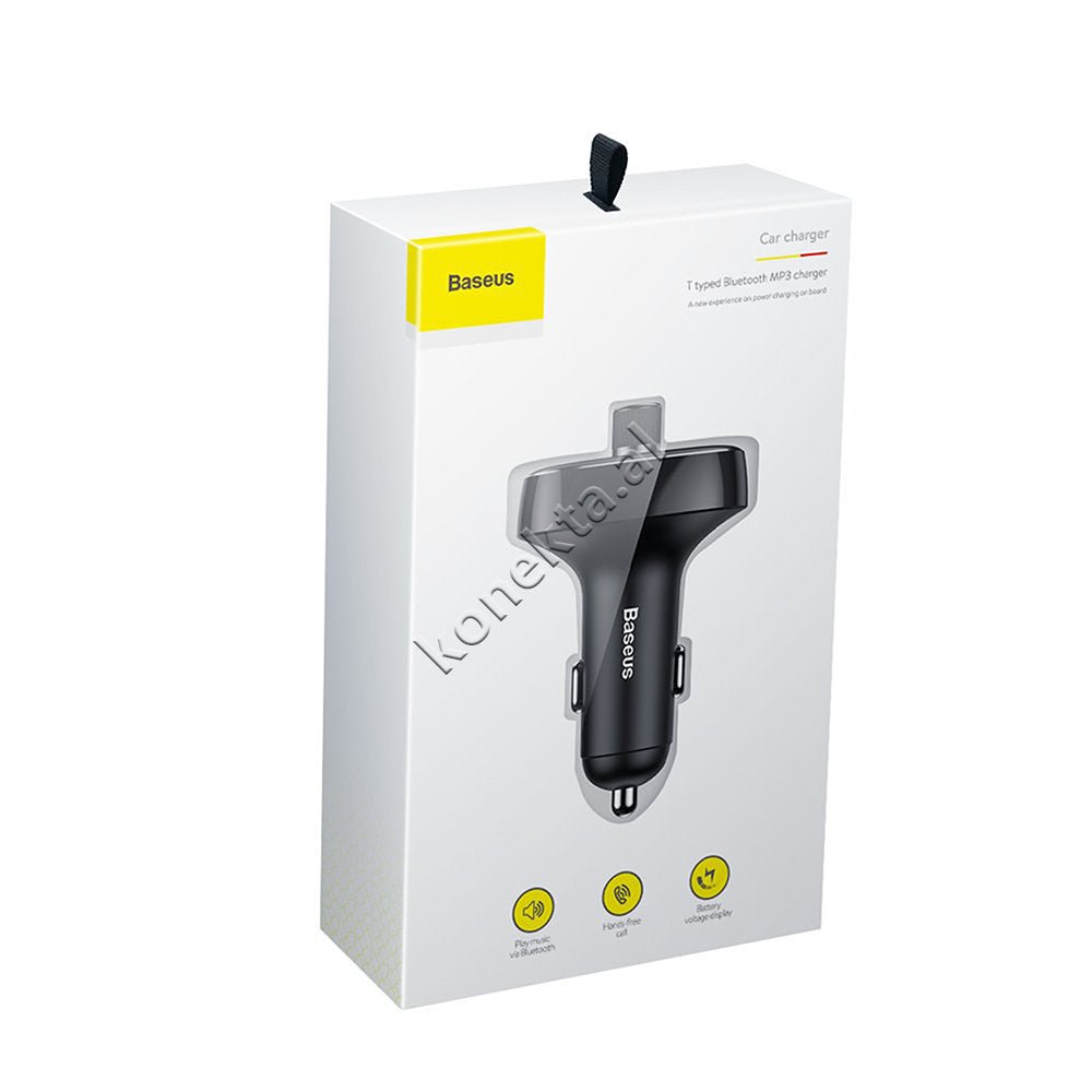 Baseus Car Charger with Bluetooth and MP3 - Thumbnail 2