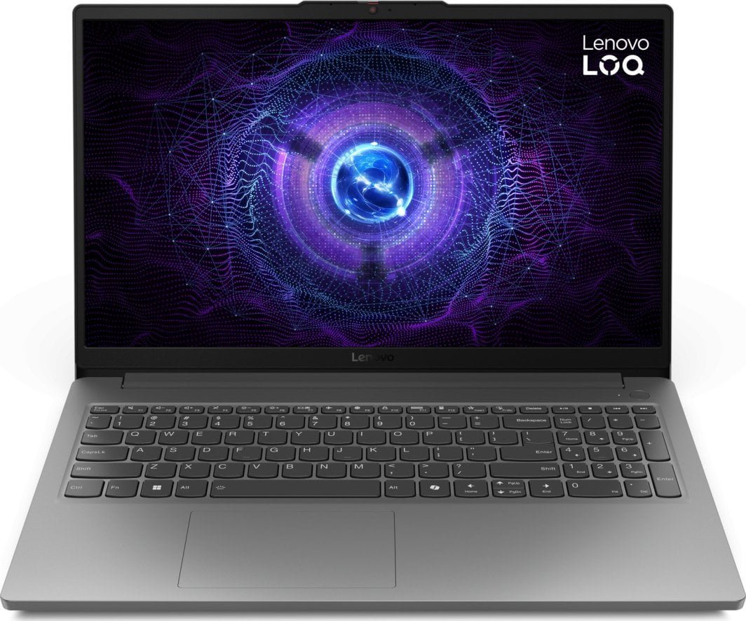 Lenovo LOQ 15IAX9E Laptop, 15.6", Intel Core i5-12450HX, 16GB RAM, 512GB SSD, NVIDIA GeForce RTX 2050, i hirtë - Image 1
