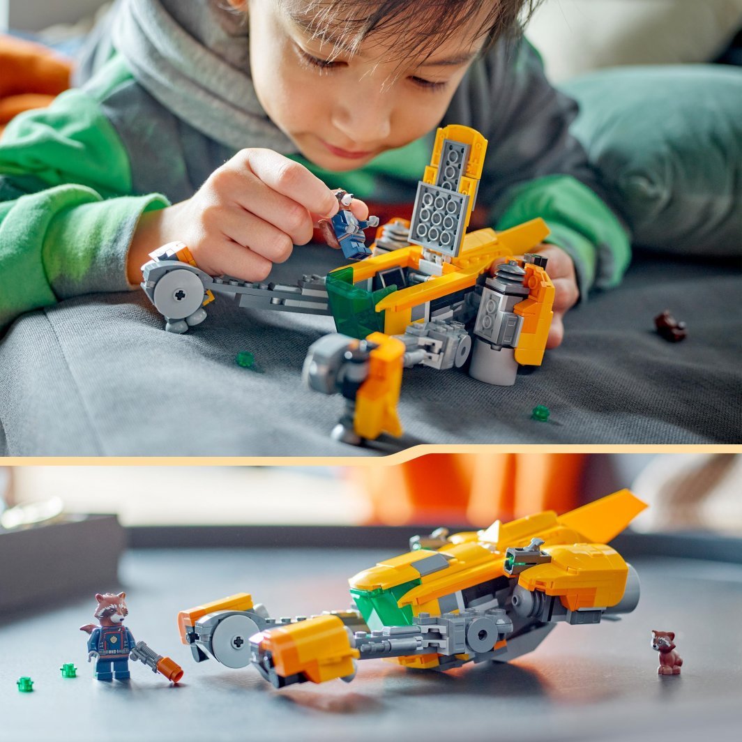 LEGO Marvel 76254 Little Rocket's Spaceship, 330 pjesë - Thumbnail 6